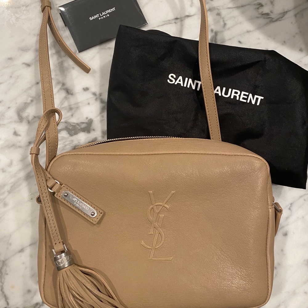 SOLD! Authentic Saint Laurent YSL Lou Camera Bag